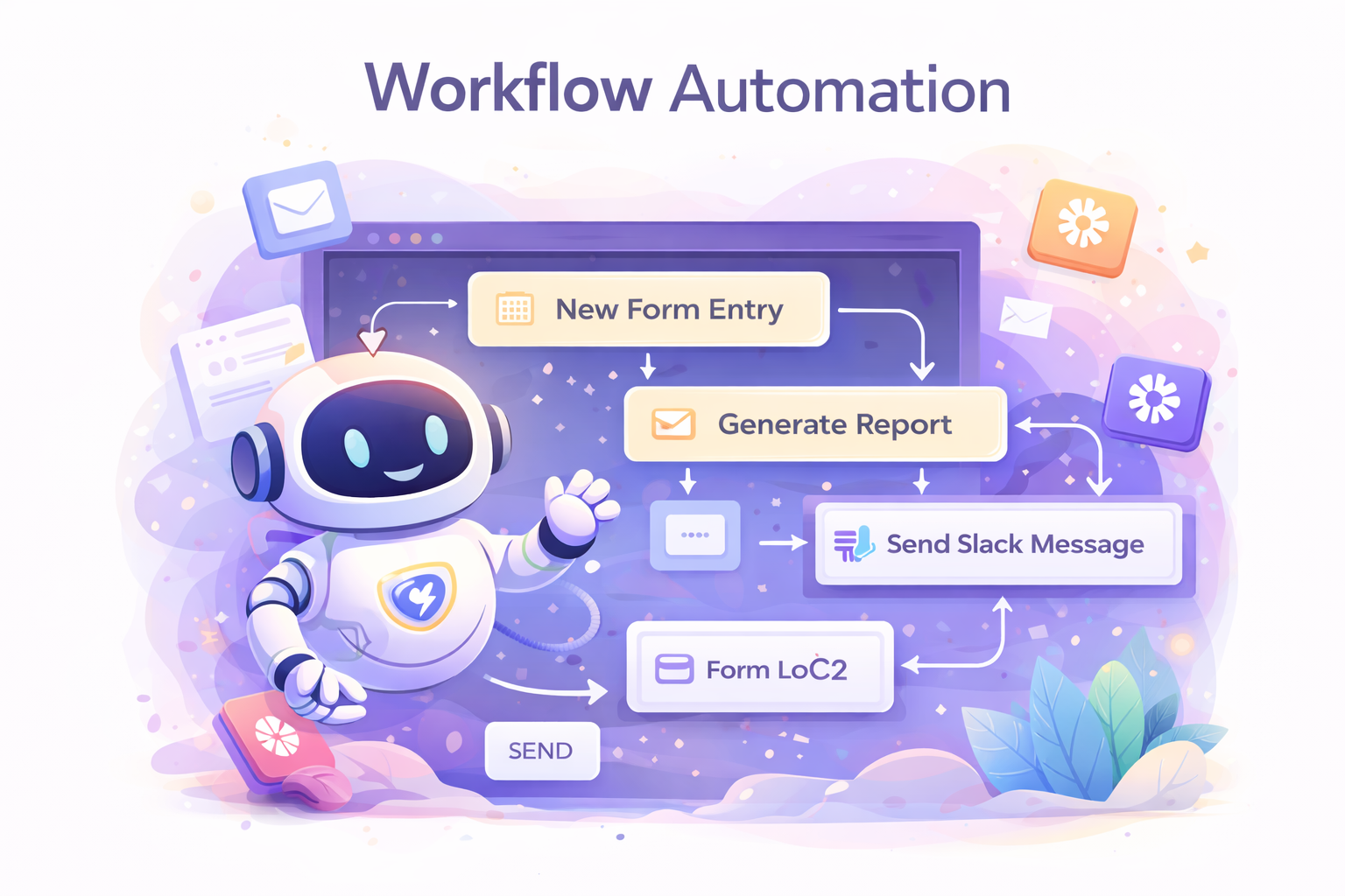 No-code triggers and actions